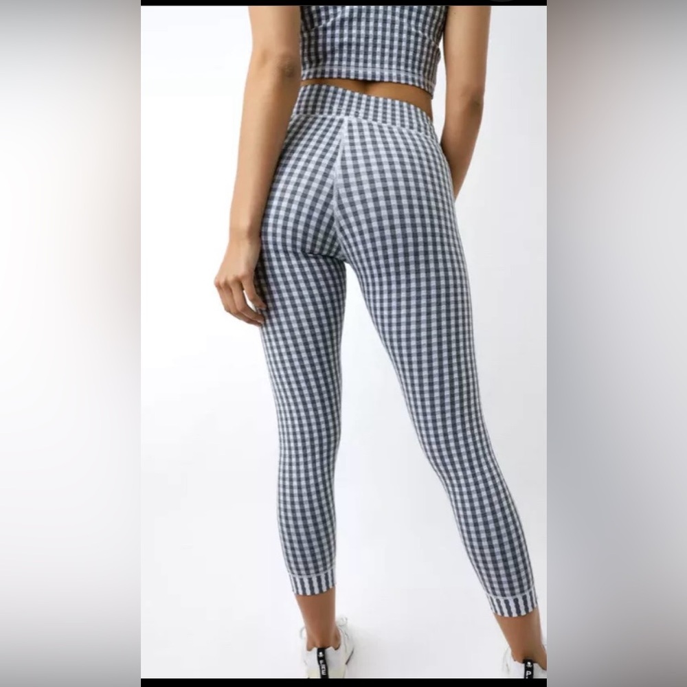 Anthropologie the Upside Blue Masilda
Gingham Leggings